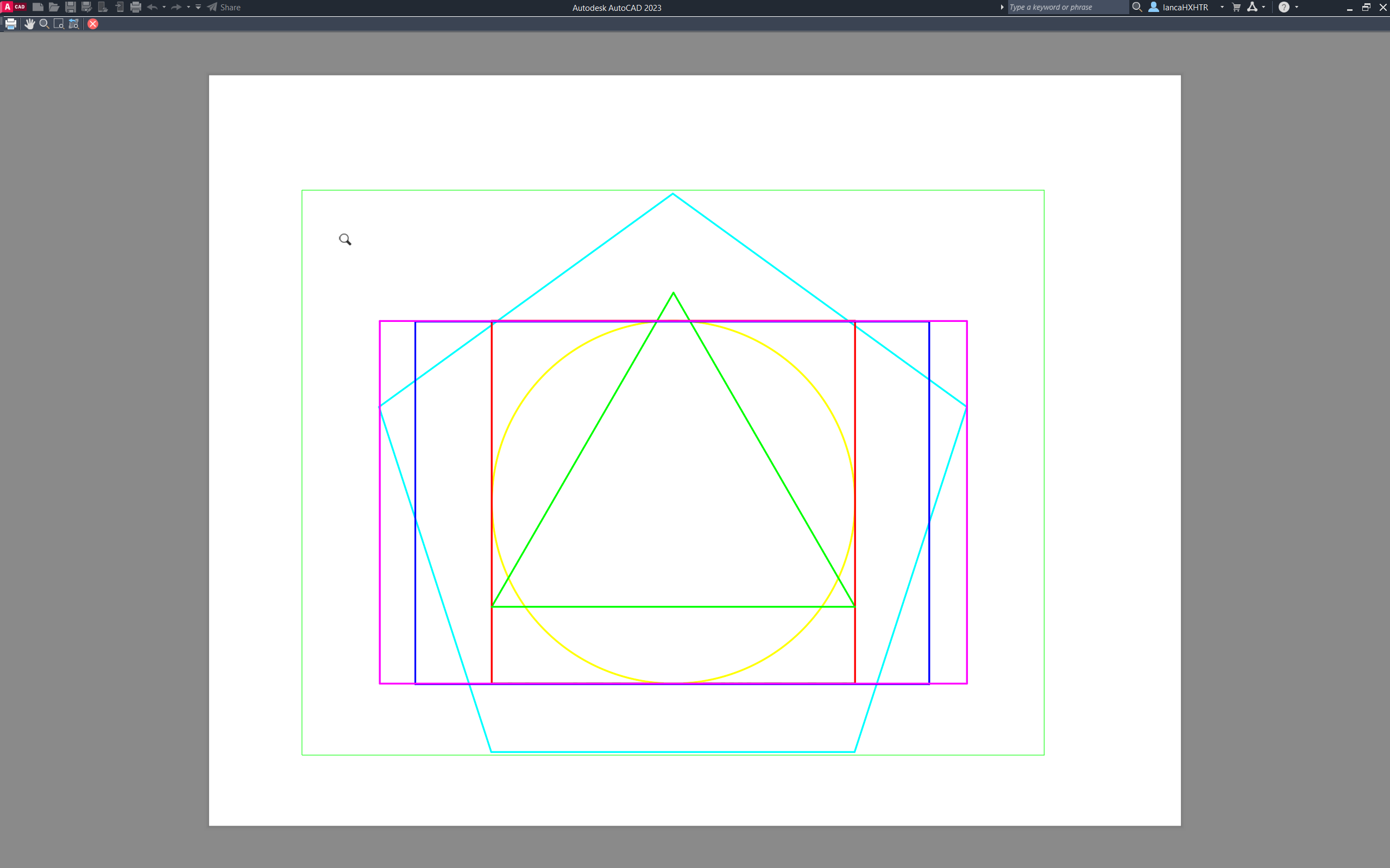Layout Figuras Geométricas Centradas