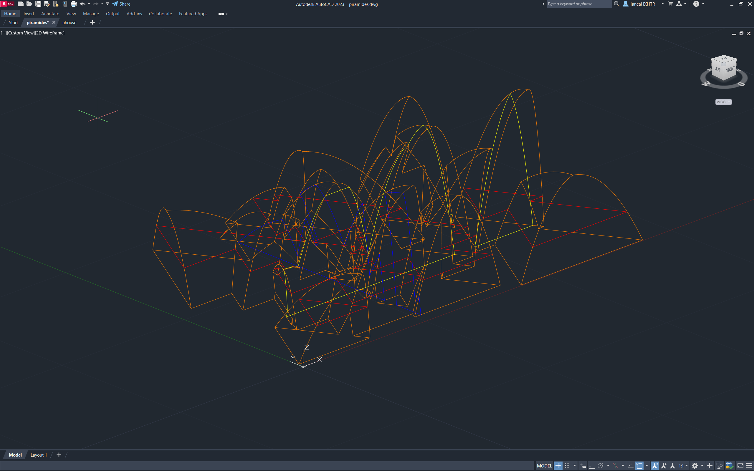 Secções das Piramides
