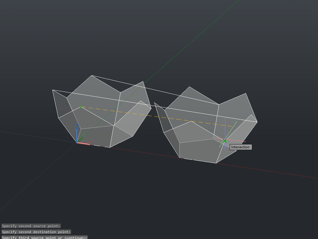 Esquema de encaixe do dodecaedro